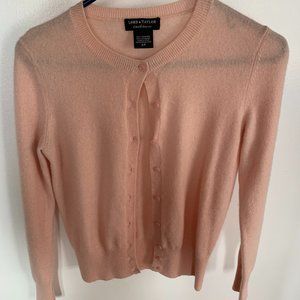 Lord & Taylor 100% cashmere cardigan